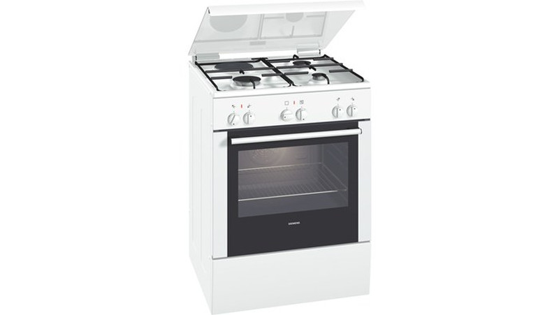 Siemens HM52C201T Freistehend Combi hob A Schwarz, Weiß Küchenherd