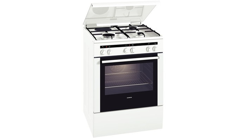 Siemens HM52C211T Отдельностоящий Combi hob A Черный, Белый кухонная плита