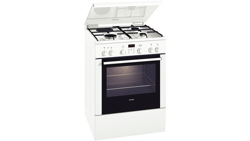 Siemens HM624200T Отдельностоящий Combi hob A Черный, Белый кухонная плита