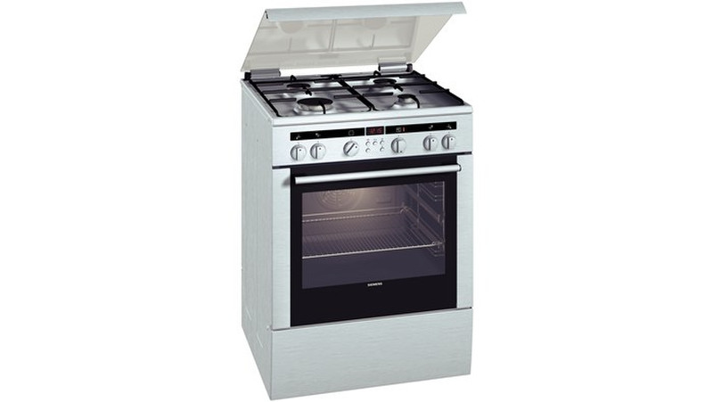 Siemens HM745511T Freestanding Gas hob A Black,White cooker