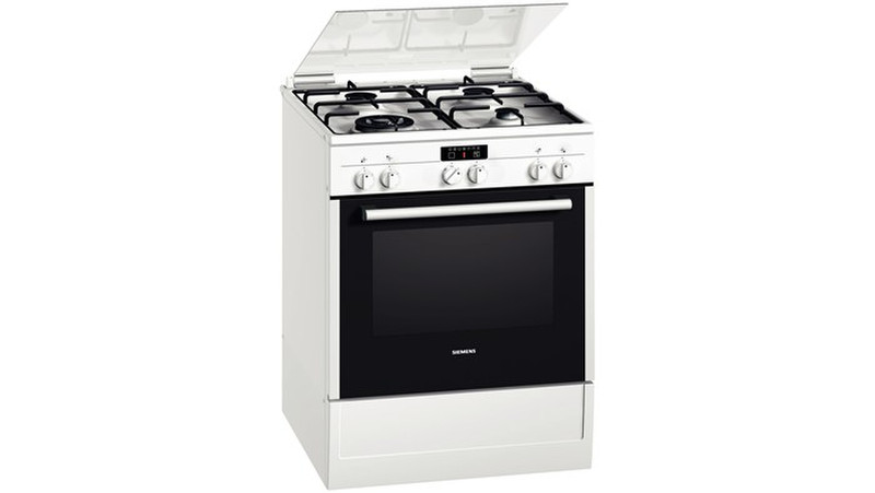 Siemens HR62W210T Freestanding Gas hob A White cooker