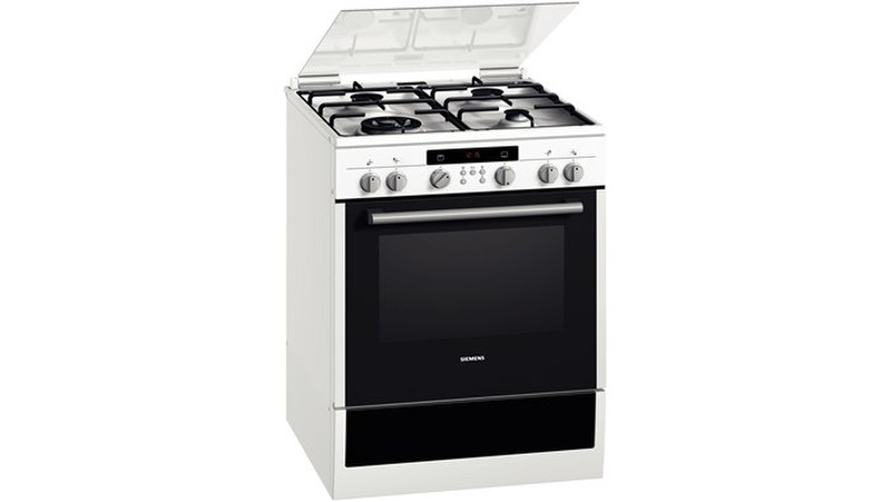 Siemens HR64W210T Freestanding Gas hob A White cooker