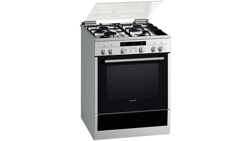 Siemens HR745530T Freestanding Gas hob A Stainless steel cooker