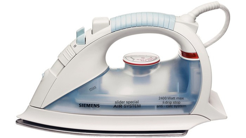 Siemens TB11616 Steam iron 2400Вт Синий, Белый утюг