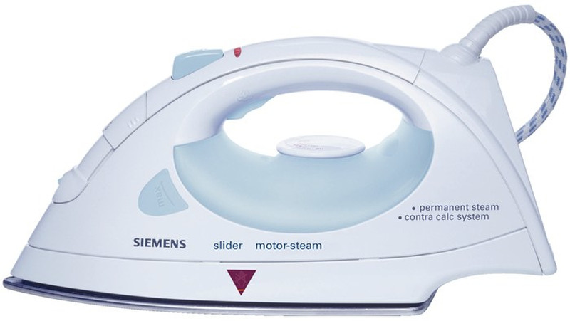 Siemens TB15303 Dry & Steam iron Stainless Steel soleplate 2200W Blue,White iron