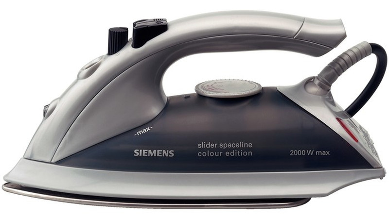 Siemens TB24305 Steam iron Stainless Steel soleplate 2000W Silver,White iron