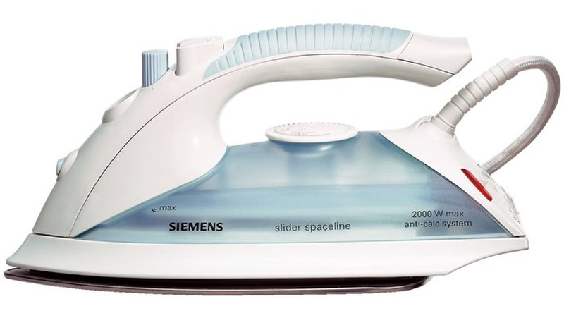 Siemens TB24410 Steam iron Stainless Steel soleplate 2000Вт Синий, Белый утюг