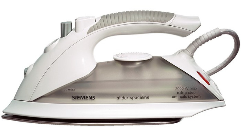 Siemens TB24420 Steam iron Stainless Steel soleplate 2000Вт Серый, Белый утюг