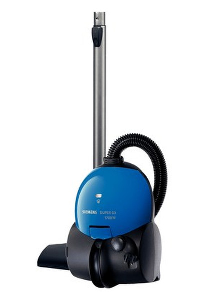 Siemens VS01G700 Cylinder vacuum cleaner 3L 1700W Blue vacuum