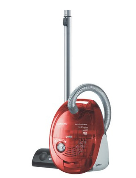 Siemens VS06G2511 Cylinder vacuum 4L 2500W Cherry,Metallic,Red vacuum