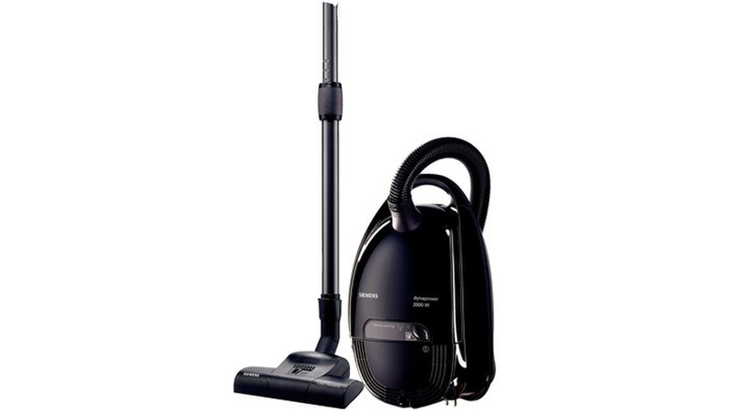 Siemens VS08G2070 Cylinder vacuum 6L 2000W Black vacuum