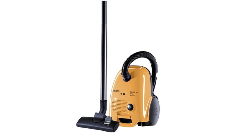 Siemens VS50A30 Cylinder vacuum cleaner 3.5L 1400W Black,Yellow vacuum