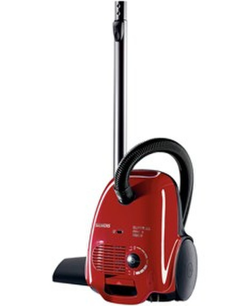 Siemens VS55E00 Cylinder vacuum cleaner 3.5L 1800W Red vacuum