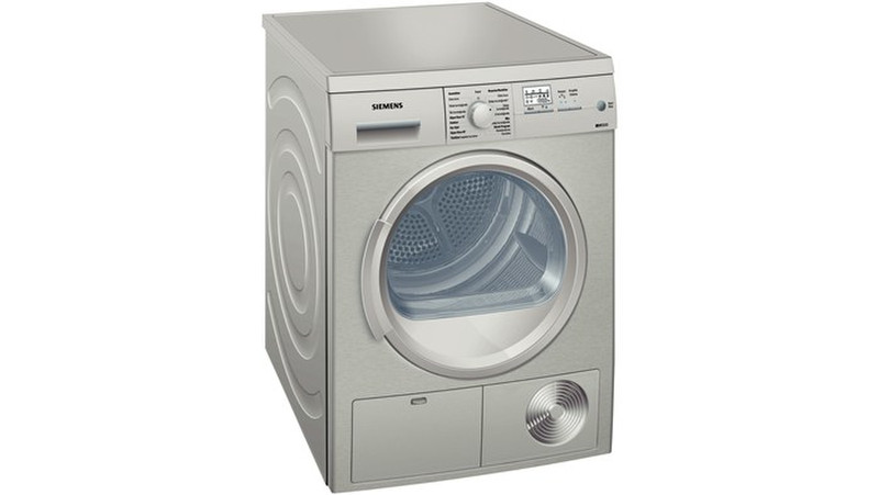 Siemens WT46S3X1TR Freistehend Frontlader 8kg B Silber Wäschetrockner