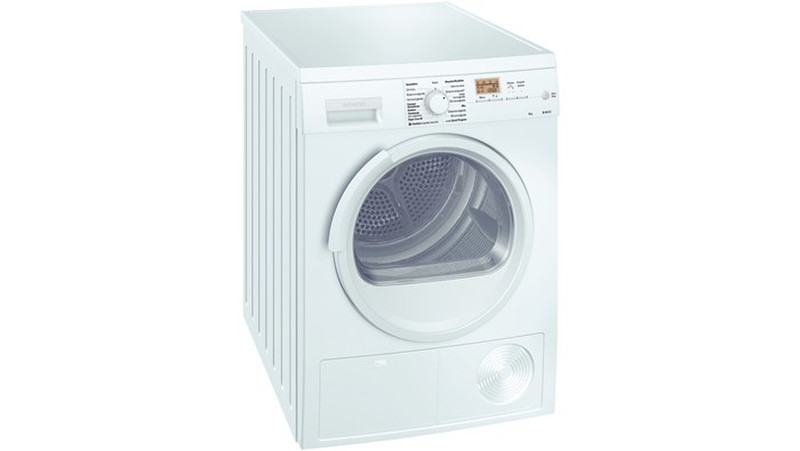 Siemens WT46S511TR freestanding Front-load 8kg B White tumble dryer