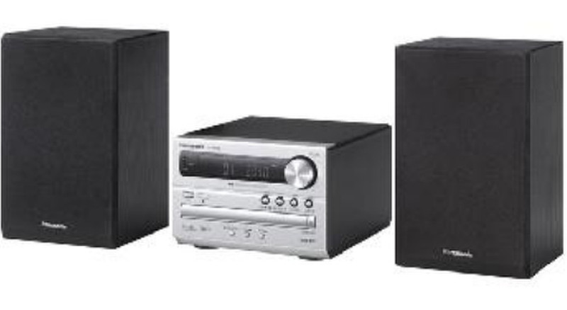 Panasonic SC-PM02 Micro set 10Вт Черный, Cеребряный домашний музыкальный центр