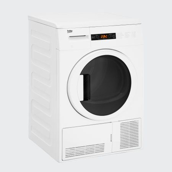 Beko D 79 KT Отдельностоящий Фронтальная загрузка 7кг B Белый сушилка для белья