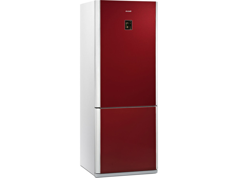 Arcelik 2490 CNG Отдельностоящий 312л 125л A++ Красный холодильник с морозильной камерой