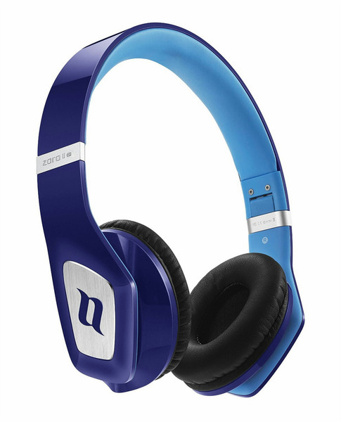 Noontec Zoro HD II Kopfband Binaural Verkabelt Blau