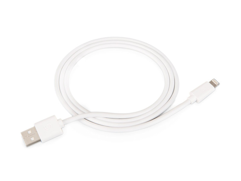Griffin USB/Lightning, 0.9 m 0.915м USB A Lightning Белый кабель USB