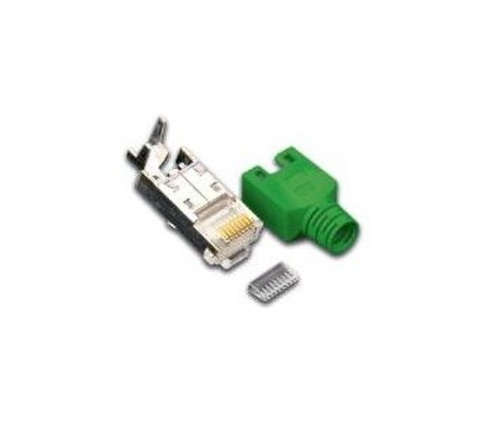 Triotronik MOD TM11 GN 10 RJ-45 Green wire connector