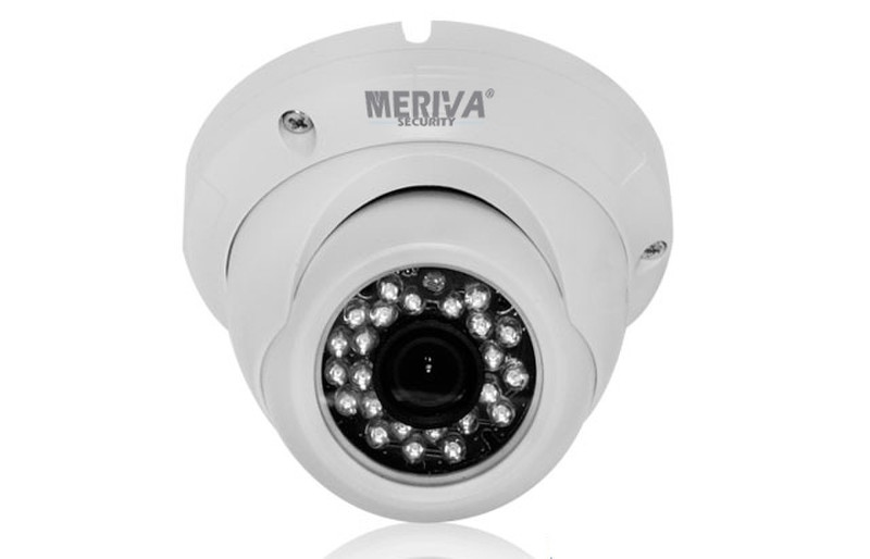 Meriva Security MVA-303Q CCTV security camera Innenraum Kuppel Weiß Sicherheitskamera