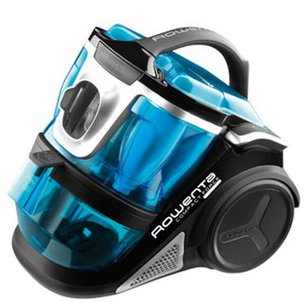 Rowenta Compact Force Cyclonic Zylinder-Vakuum 1l 2100W B Blau