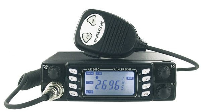 Albrecht AE 6690 Auto Schwarz Radio