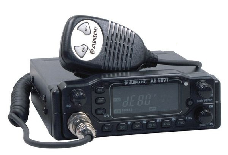 Albrecht AE 6891 Auto Schwarz Radio