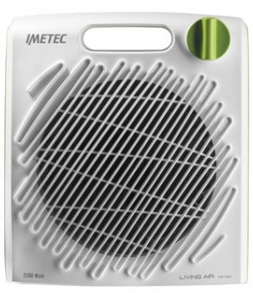 Imetec C2-100 Пол, Стол 2200Вт Зеленый, Белый Вентилятор