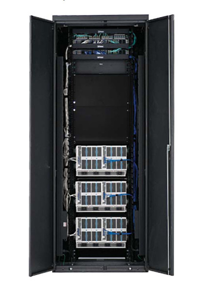 Panduit CQ5108S652B Freestanding Black rack