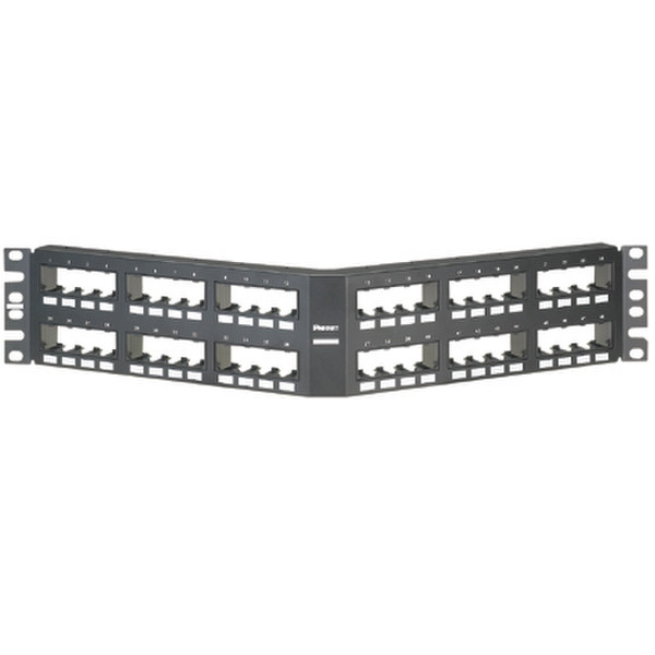 Panduit CPPA48FMWBLY 2U patch panel