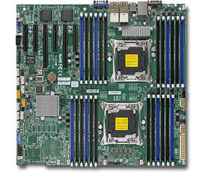 Supermicro MBD-X10DRI-LN4+-O LGA 2011 (Socket R) Erweitertes ATX Server-/Workstation-Motherboard