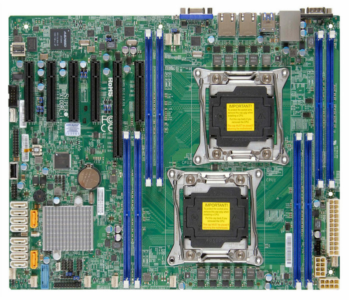 Supermicro X10DRL-i Intel C612 LGA 2011 (Socket R) ATX server/workstation motherboard
