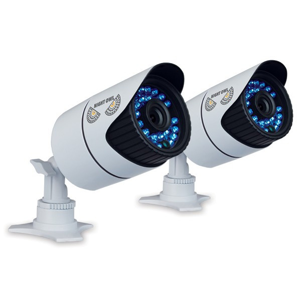 NIGHT OWL CAM-2PK-930 CCTV security camera В помещении и на открытом воздухе Пуля Белый камера видеонаблюдения