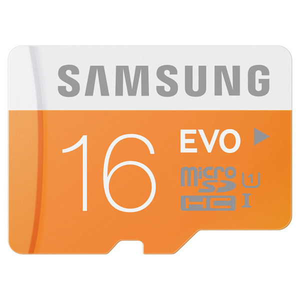 Samsung EVO 16GB MicroSDHC UHS Class 10 memory card