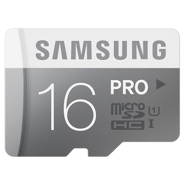 Samsung Pro 16GB MicroSDHC UHS Class 10 memory card