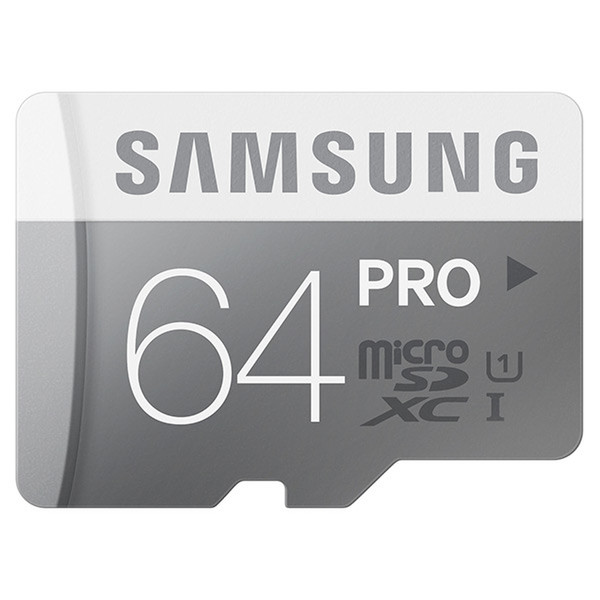 Samsung Pro 64ГБ MicroSD UHS Class 10 карта памяти