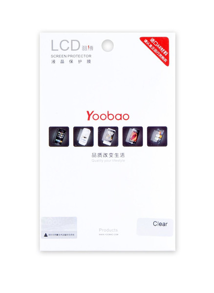Yoobao TGIPHONE6 klar Iphone 6/6s 1Stück(e) Bildschirmschutzfolie