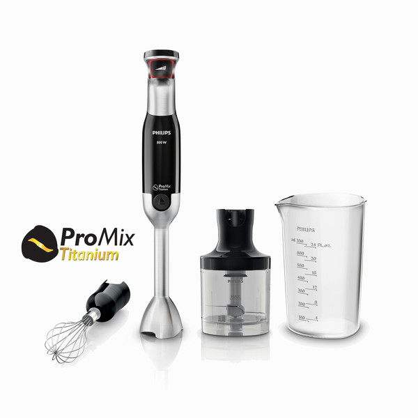 Philips Avance Collection HR1676/90 Immersion blender 1.2L 800W Black blender