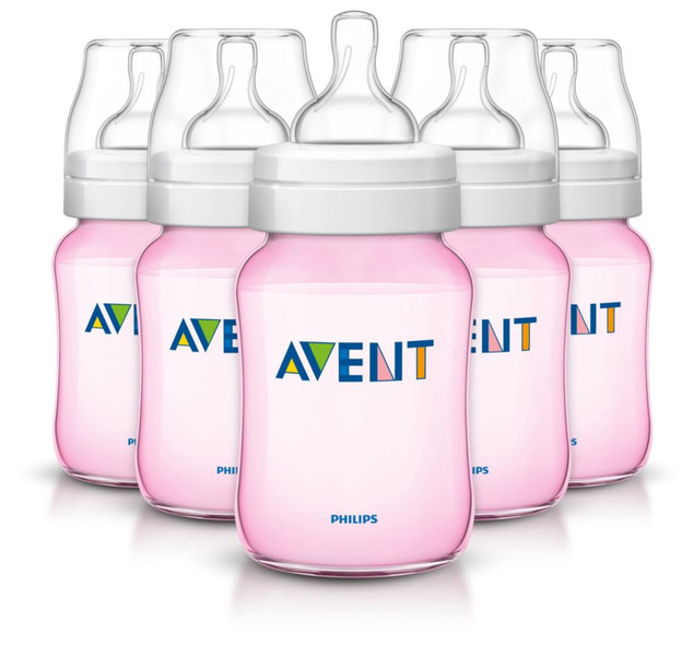 Philips AVENT SCF684/57 260мл Полипропилен (ПП) Розовый, Полупрозрачный, Белый бутылочка для кормления