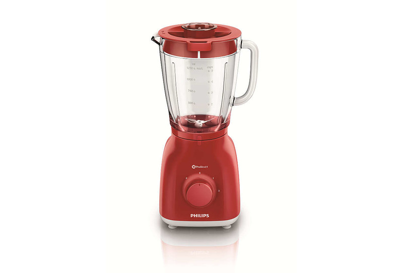 Philips Daily Collection HR2105/50 Tabletop blender 1.5L 400W Red blender