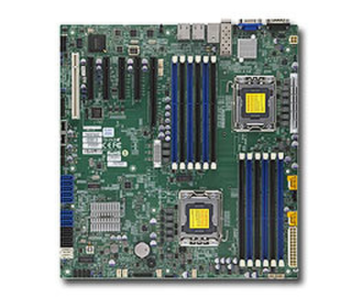 Supermicro X9DB3-TPF Intel C606 Socket B2 (LGA 1356) материнская плата для сервера/рабочей станции