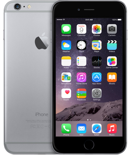 Apple iPhone 6 Plus Одна SIM-карта 4G 64ГБ Серый