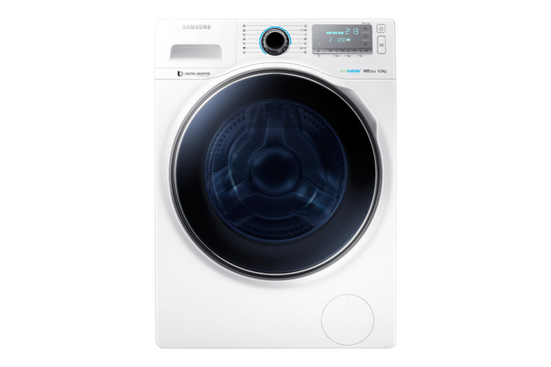 Samsung WW90H7600EW Freistehend Frontlader 9kg 1600RPM A+++-30% Weiß Waschmaschine