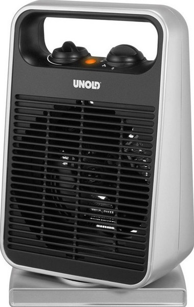 Unold 86116 Floor 2000W Black,Silver Fan electric space heater