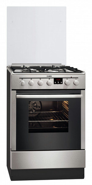 AEG 47696GT-MN Eingebaut Gas hob A+++-10% Edelstahl