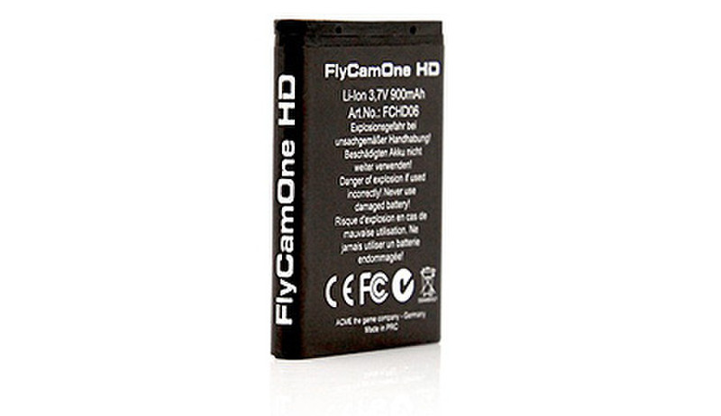 CamOne FCHD06 Lithium-Ion 900mAh 3.7V rechargeable battery