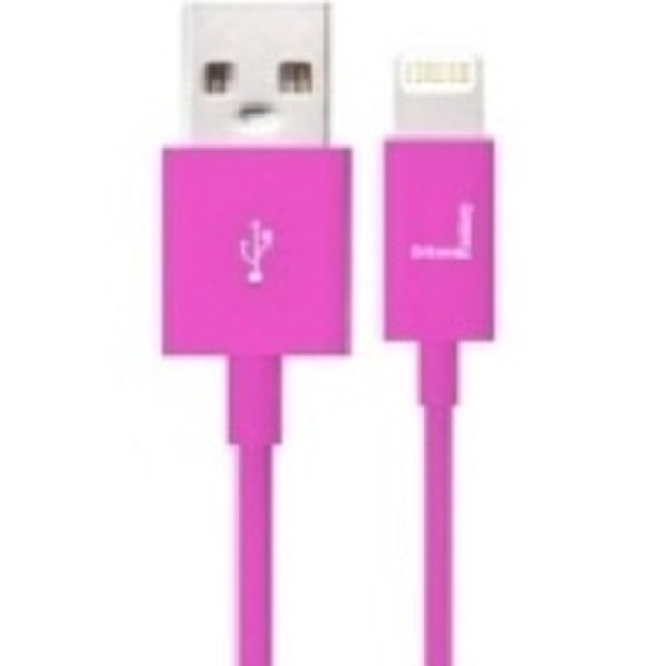 Urban Factory CID06UF 1м USB Lightning Фиолетовый дата-кабель мобильных телефонов