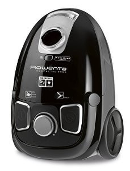 Rowenta RO5285EA Cylinder vacuum 3L 750W A Black,Metallic vacuum